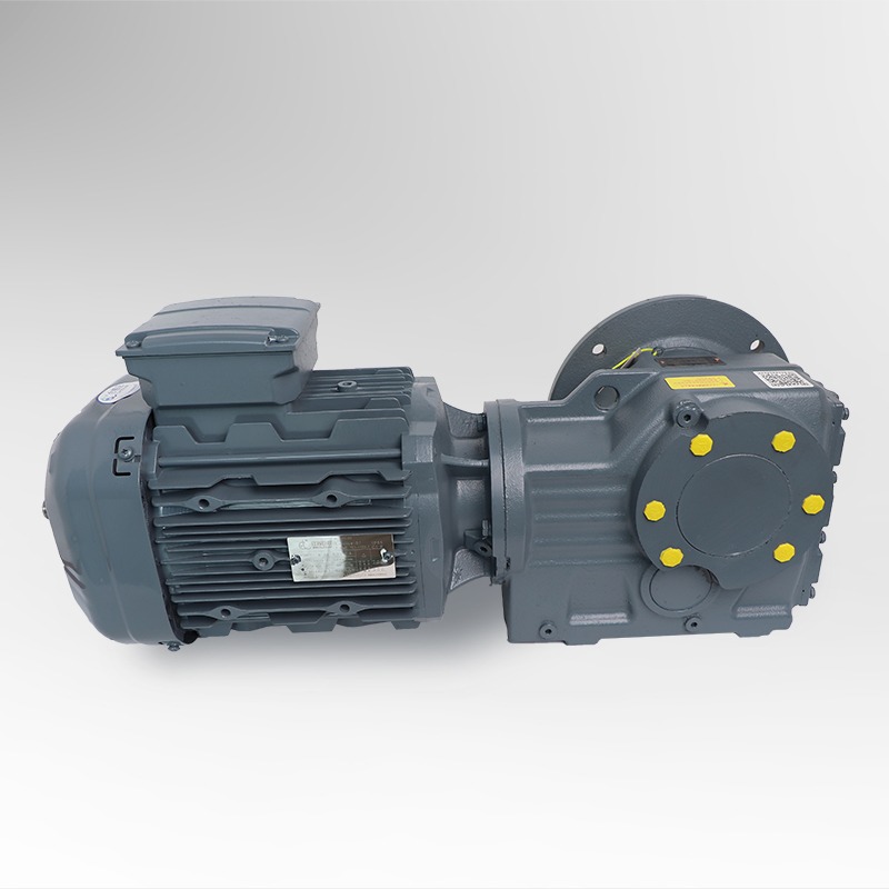 Laghdaitheoir Gear Bevel Bíseach Sraith K le Mótar Minicíocht Leathan JKF